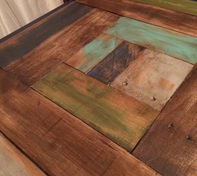 a full truck of someone else s debris became something awesome, painted furniture, repurposing upcycling, woodworking projects