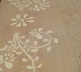 faux inlay coffee table, painted furniture