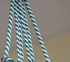 diy chunky rope pot plant hanger, container gardening, gardening, how to