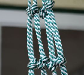 diy chunky rope pot plant hanger, container gardening, gardening, how to
