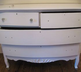 the mother of all furniture makeovers, chalk paint, painted furniture, Here s the dresser after primer