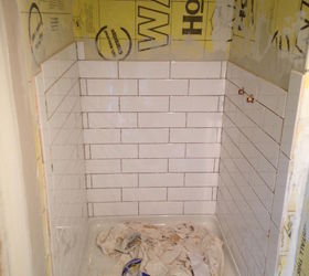 renovating a tiny en suite, bathroom ideas, diy, home improvement, tiling