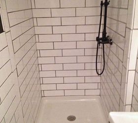 renovating a tiny en suite, bathroom ideas, diy, home improvement, tiling