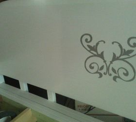 50 s headboard converted into a bench, diy, outdoor furniture, painted furniture, repurposing upcycling, woodworking projects