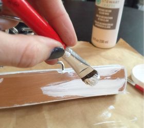 recipe holder using a pants hanger vinyl lettering, crafts, repurposing upcycling