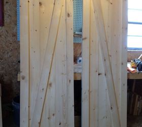 sliding barn doors the sequel, diy, doors, woodworking projects