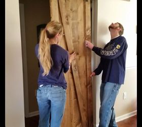 sliding barn doors the sequel, diy, doors, woodworking projects
