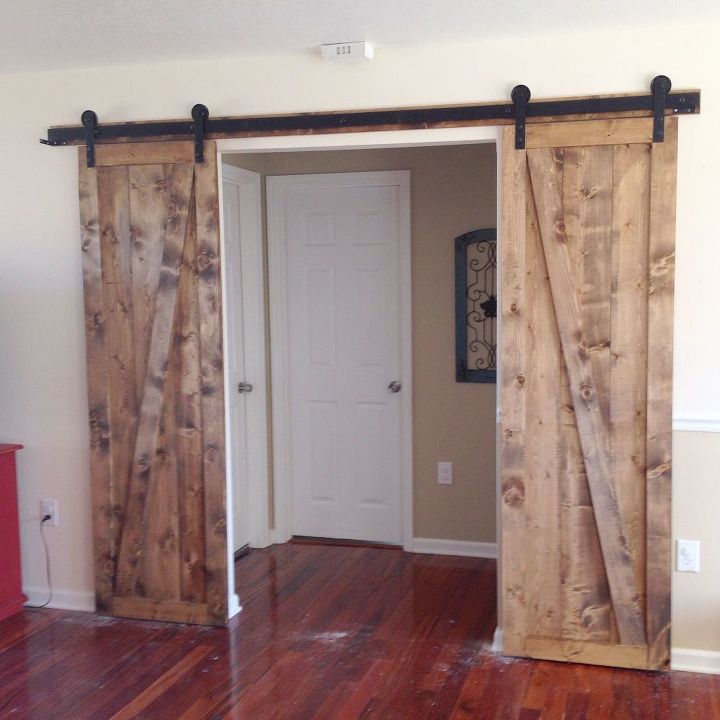 Building Barn Doors sliding barn doors--the sequel | hometalk Building Barn Doors sliding barn doors--the sequel | hometalk