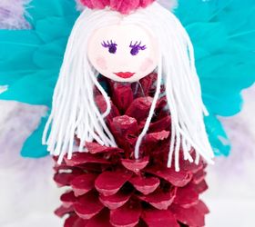 pinecone fairy princess craft, crafts