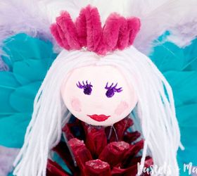 pinecone fairy princess craft, crafts