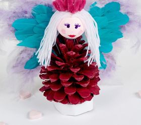 pinecone fairy princess craft, crafts