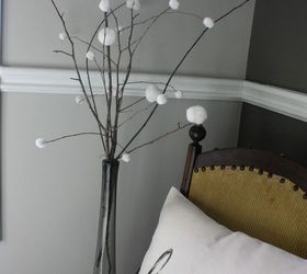 super easy and cute pom pom sticks for just 2, crafts