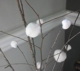 super easy and cute pom pom sticks for just 2, crafts