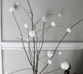 super easy and cute pom pom sticks for just 2, crafts