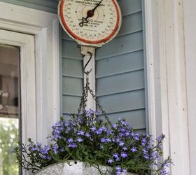 vintage planters, container gardening, gardening, home decor