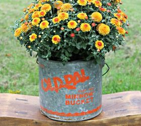vintage planters, container gardening, gardening, home decor