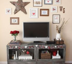 puzzle art valentine garland, crafts, seasonal holiday decor, valentines day ideas