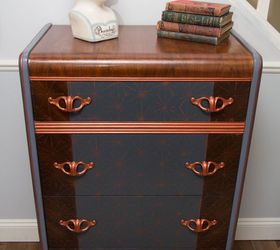 a face lift for miss waterfall, painted furniture