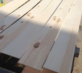 whitewashed plank wall tutorial, bathroom ideas, diy, how to, wall decor, woodworking projects