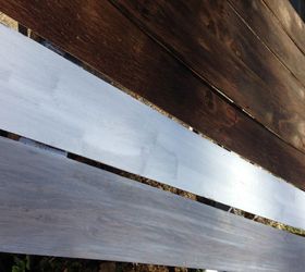 whitewashed plank wall tutorial, bathroom ideas, diy, how to, wall decor, woodworking projects