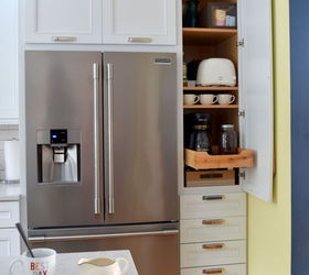 white with pops of color kitchen makeover, diy, kitchen backsplash, kitchen cabinets, kitchen design, paint colors, shelving ideas