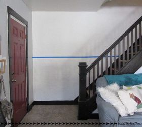 diy honeycomb accent wall, home decor, painting, wall decor