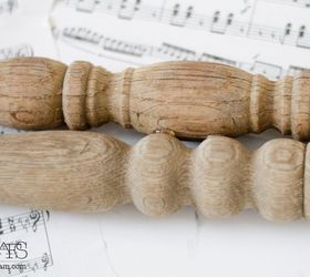 heart art from old spindles, crafts, repurposing upcycling, seasonal holiday decor, valentines day ideas