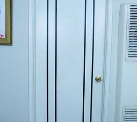 rental friendly diy door decor with washi tape, doors, wall decor