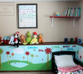 dr seuss children s bedroom kidspace, bedroom ideas, diy, home decor, painted furniture, painting