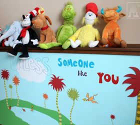 dr seuss children s bedroom kidspace, bedroom ideas, diy, home decor, painted furniture, painting