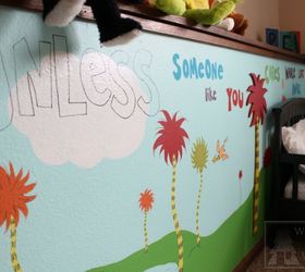 dr seuss children s bedroom kidspace, bedroom ideas, diy, home decor, painted furniture, painting
