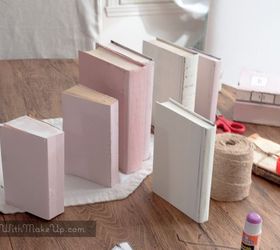 valentine book bundles, crafts, repurposing upcycling, seasonal holiday decor, valentines day ideas