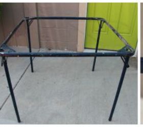 card table makeover, diy, painted furniture, woodworking projects