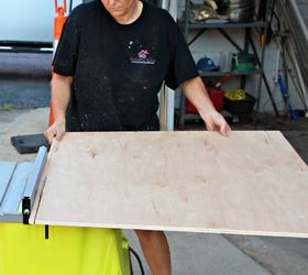 card table makeover, diy, painted furniture, woodworking projects