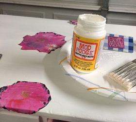 how to repurpose old desk and chair for a special girl, chalk paint, decoupage, painted furniture