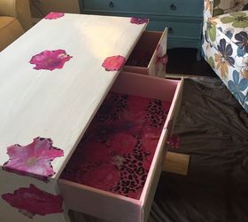 how to repurpose old desk and chair for a special girl, chalk paint, decoupage, painted furniture