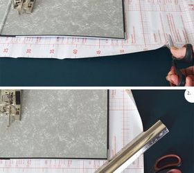 how to cover a lever arch file, crafts, how to