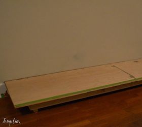 how to build a faux fireplace, diy, fireplaces mantels, how to, living room ideas, woodworking projects