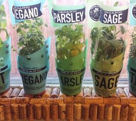 corks for an awkward formica windowsill space, repurposing upcycling, window treatments, windows