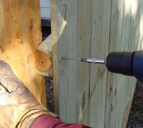 wood fence upgrade, diy, fences, home improvement, outdoor living, woodworking projects