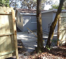 wood fence upgrade, diy, fences, home improvement, outdoor living, woodworking projects