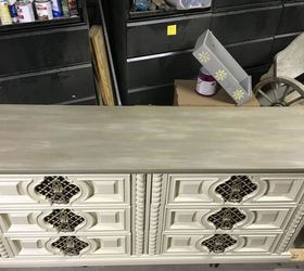 another old dresser revived general finishes annie sloan, painted furniture