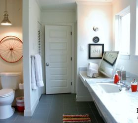 from decades of floral to fresh and fab bathroom makeover, bathroom ideas, diy, home improvement
