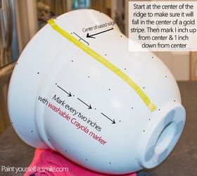 diy painted planter, container gardening, crafts, gardening