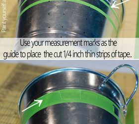 diy painted planter, container gardening, crafts, gardening