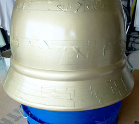 diy painted planter, container gardening, crafts, gardening