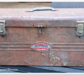 an herb toolbox, container gardening, crafts, gardening