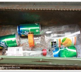 an herb toolbox, container gardening, crafts, gardening