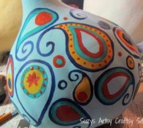how to make paisley chickens, crafts, how to, repurposing upcycling