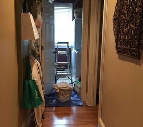 pantry makeover how to create new space find more natural light, closet, foyer, how to, laundry rooms, organizing, shelving ideas, storage ideas